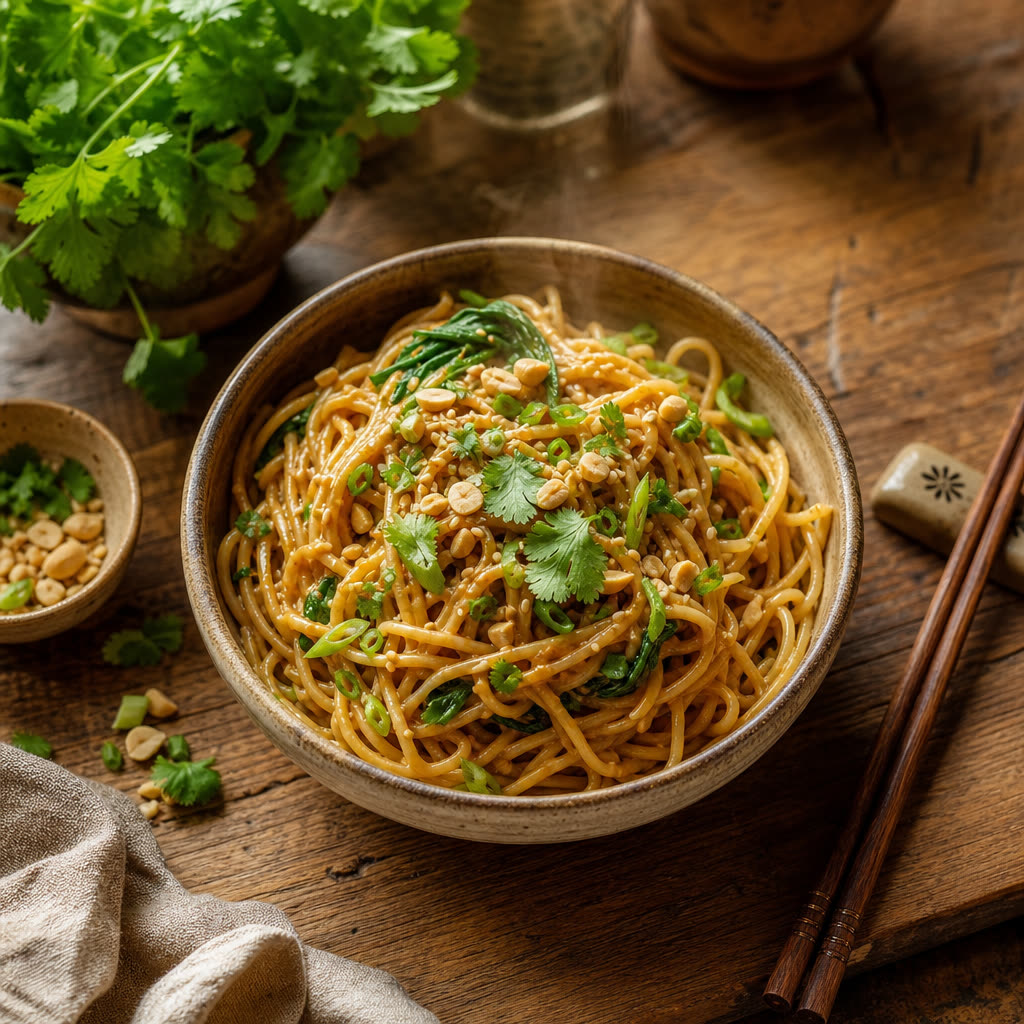 Creamy Peanut Noodles