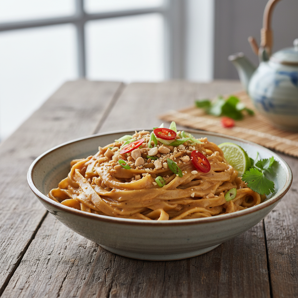 Creamy Peanut Noodles
