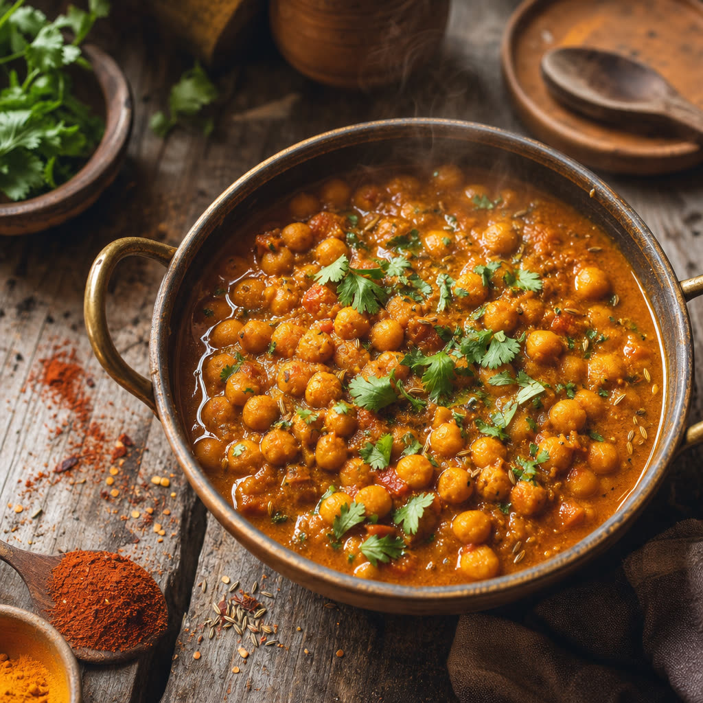 Easy Vegan Chickpea Curry