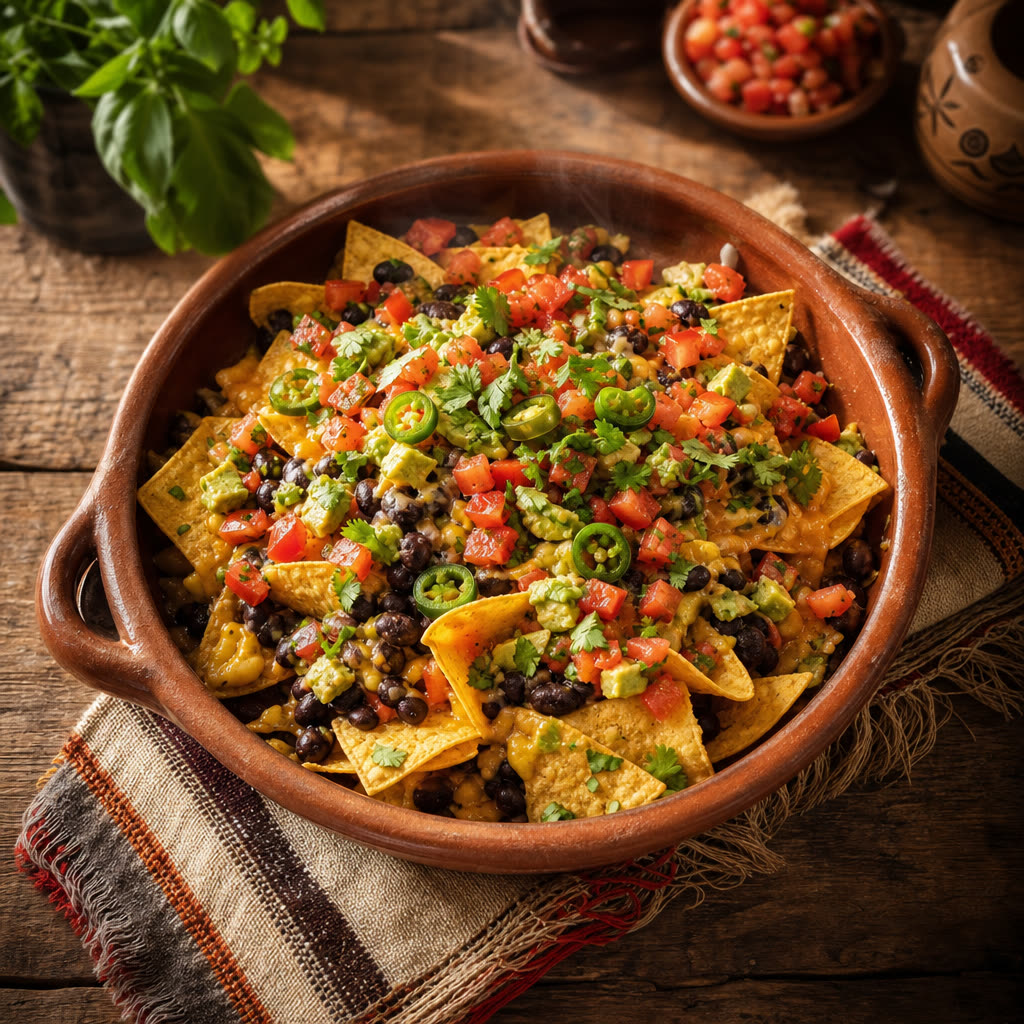 Loaded Vegan Nachos