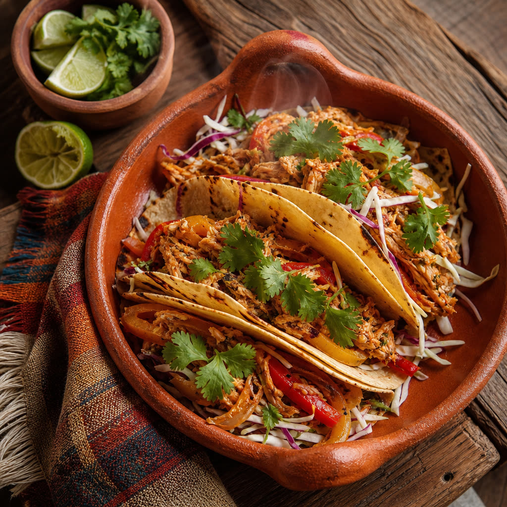 Shredded Tofu Tacos