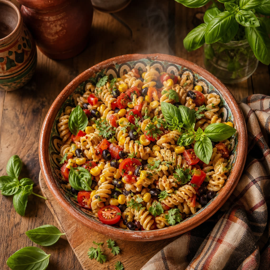 Southwestern Pasta Salad (Vegan)