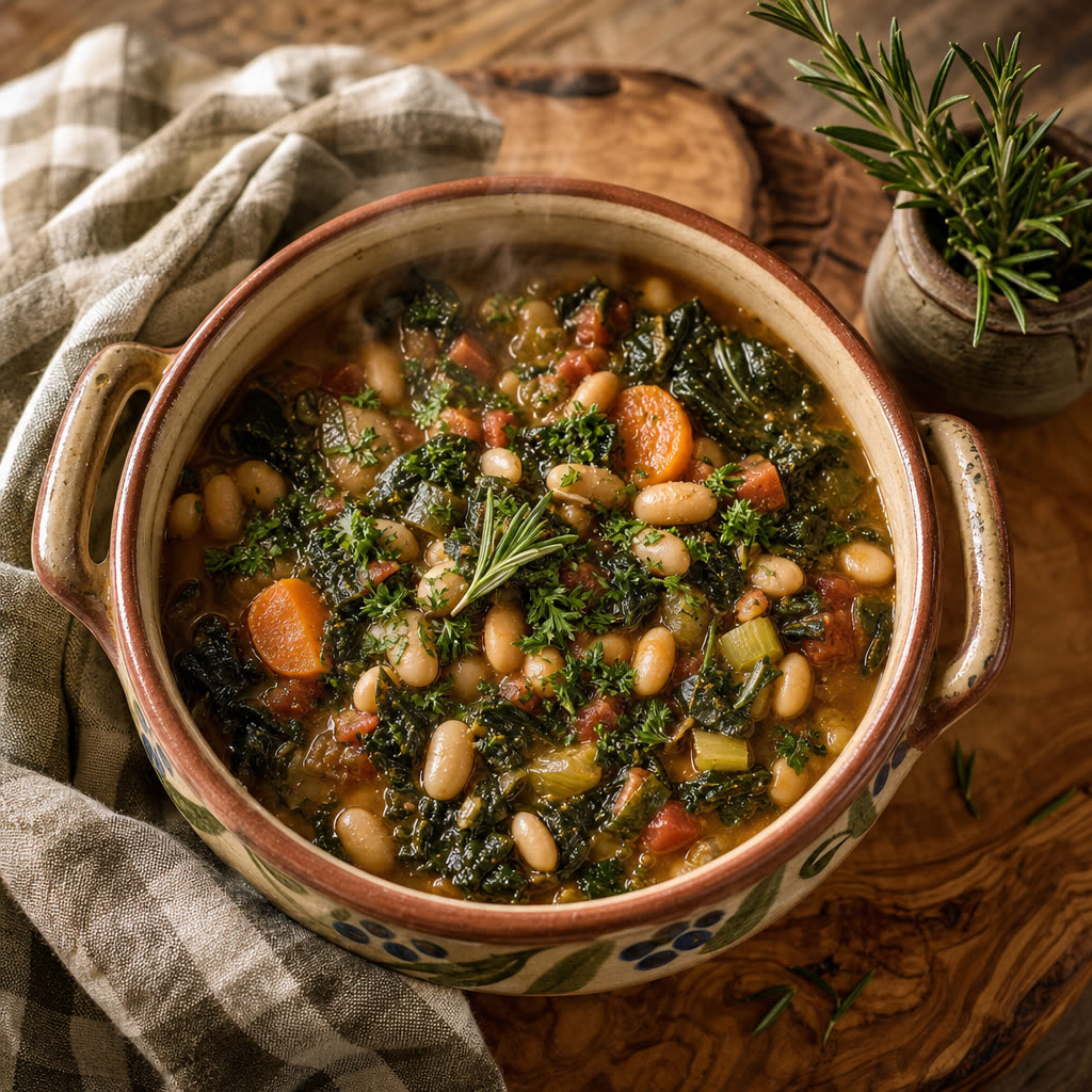 Tuscan White Bean & Vegetable Stew