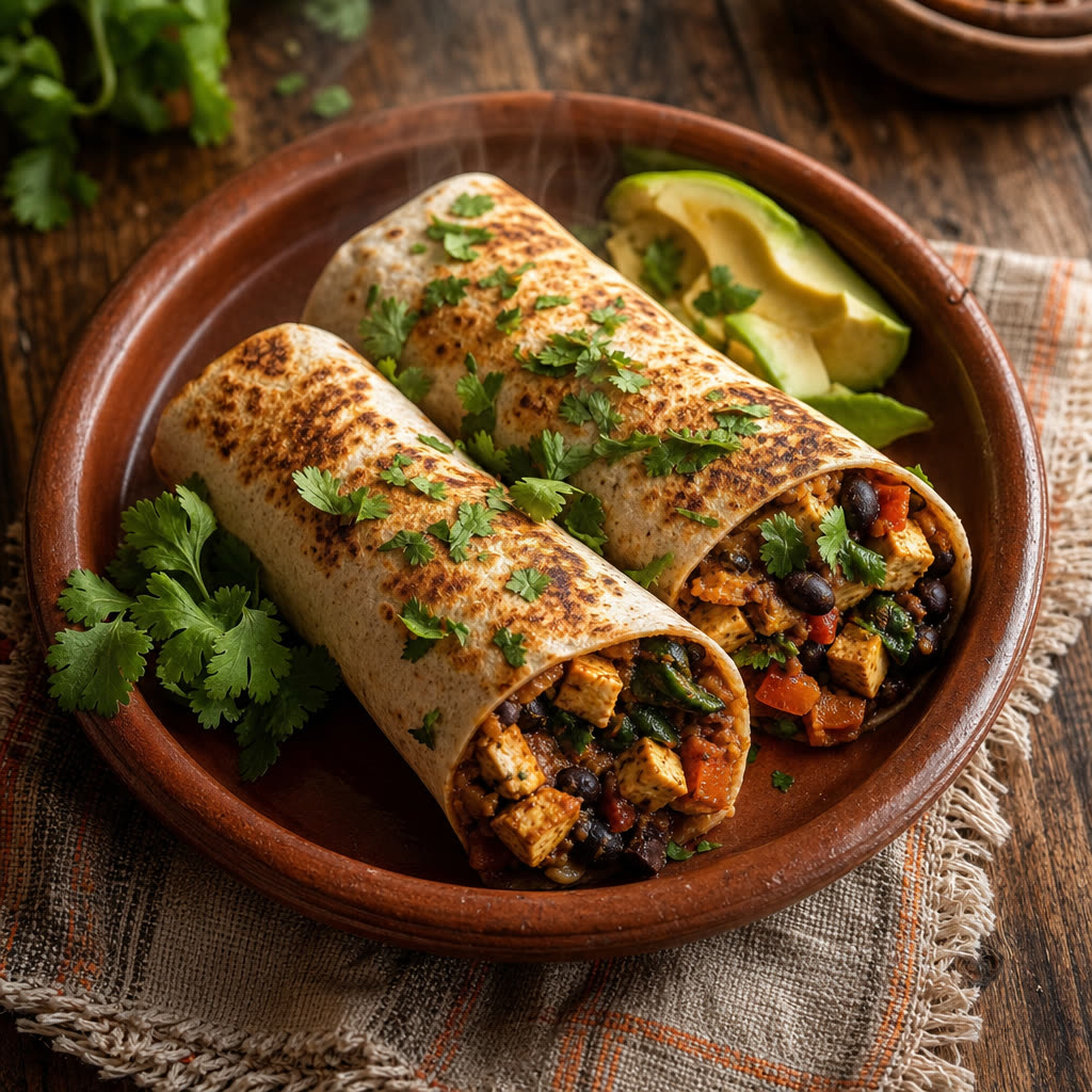 Vegan Breakfast Burritos