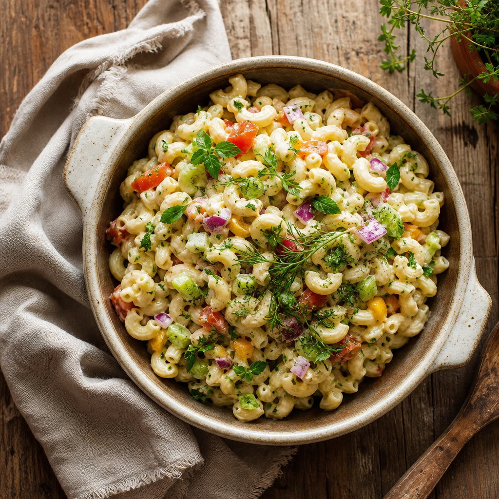 Vegan Macaroni Salad